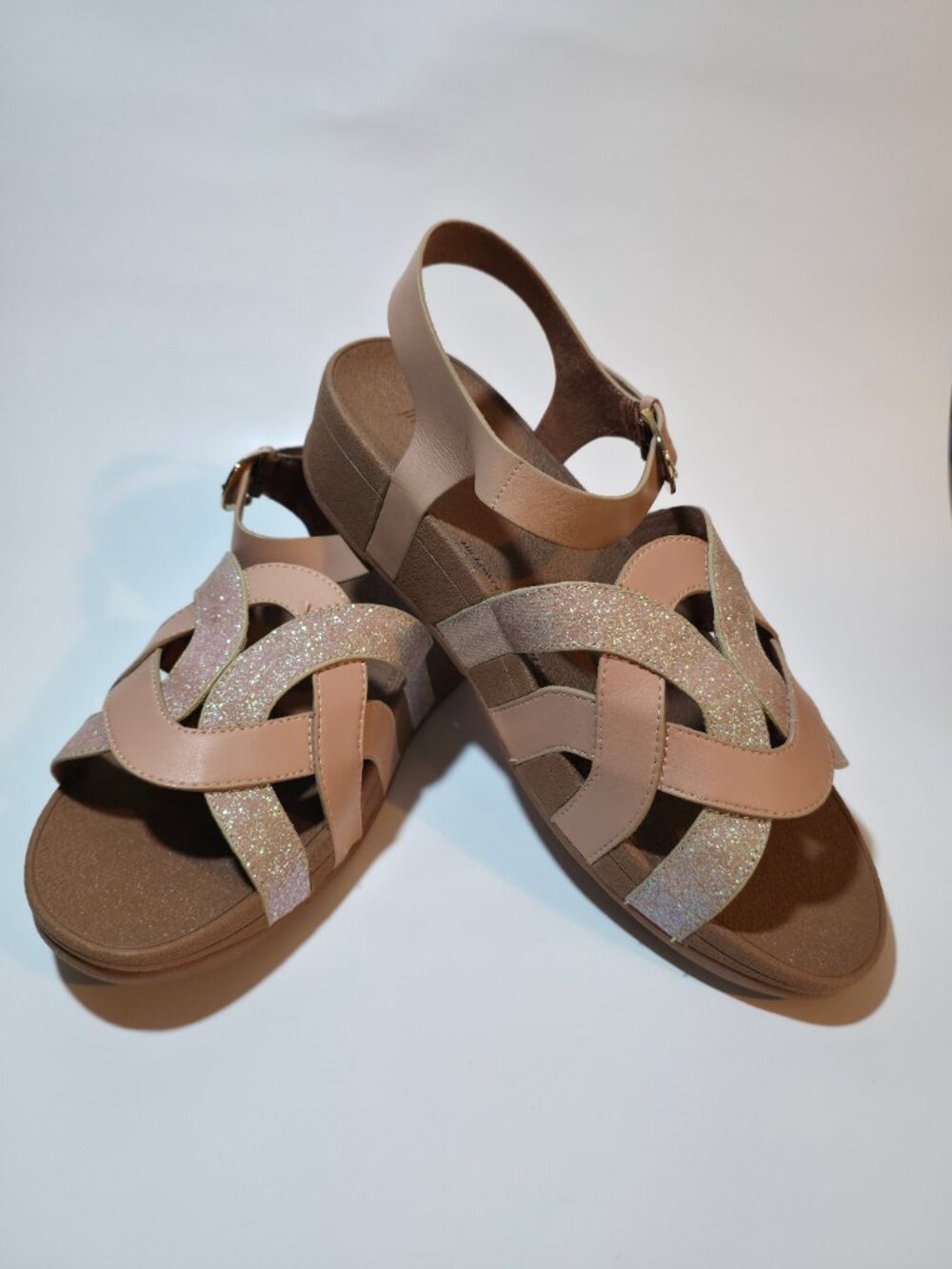 FitFlop Pink Sparkle Sandals
